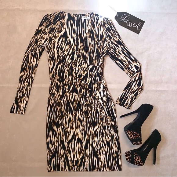 Calvin Klein Dresses & Skirts - Calvin Klein | Woman | Animal Print | Dress